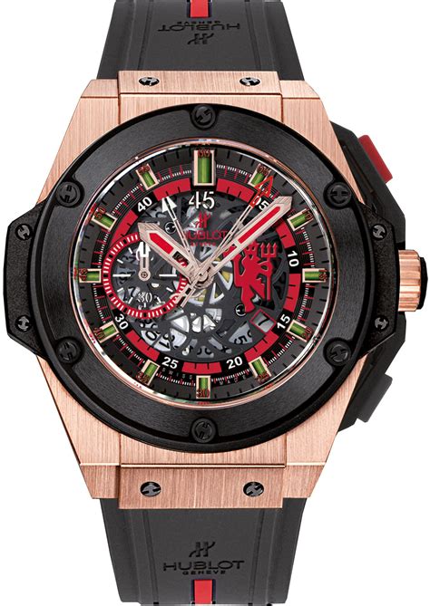 hublot a limited edition gentleman's big bang king manchester united|Hublot Big Bang Manchester United 44mm Ceramic .